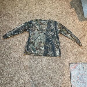 Wrangler Camouflage Long Sleeve Tee
